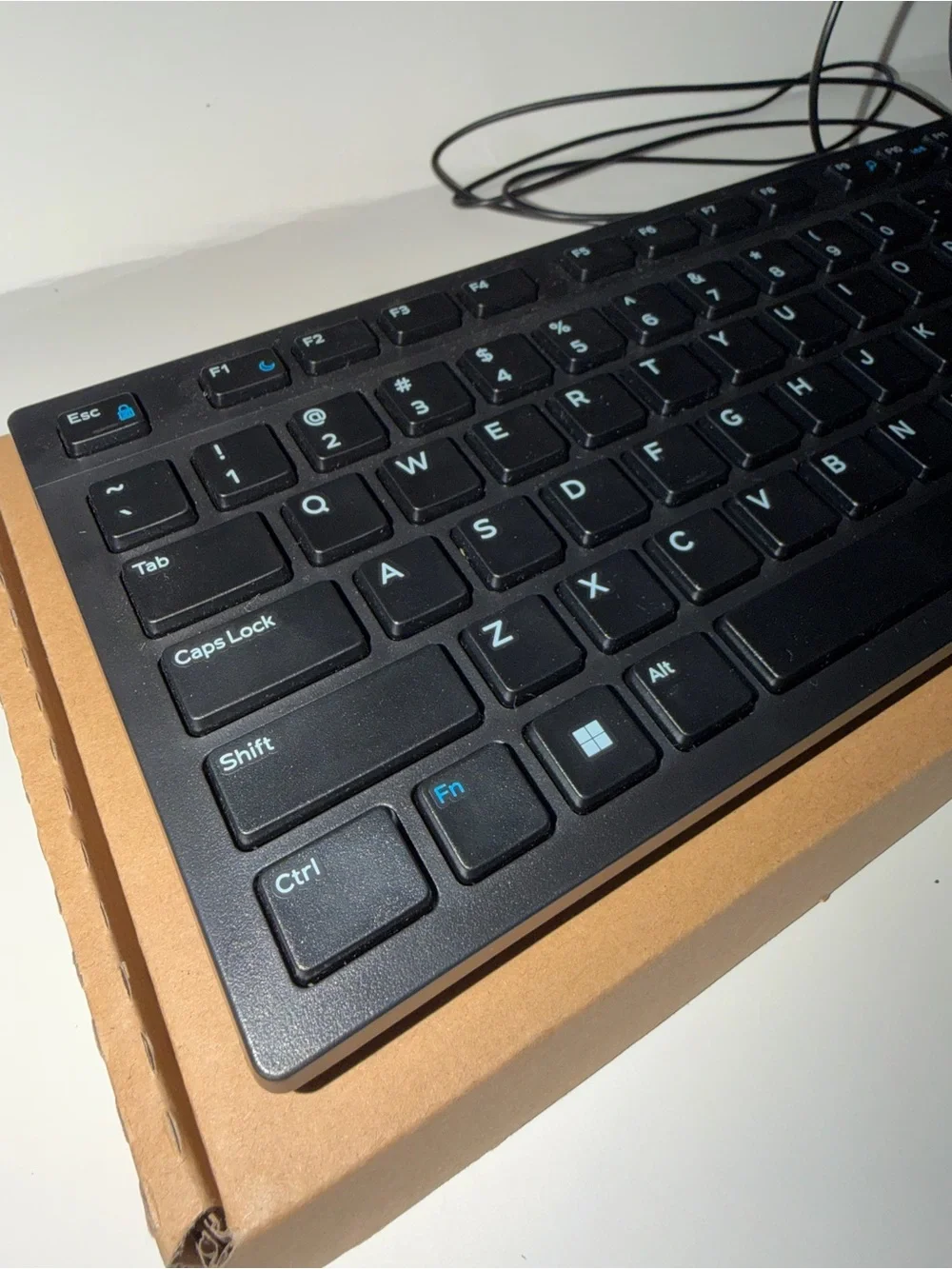 Dell Black USB Wired Full-Size Keyboard with Numeric Keypad